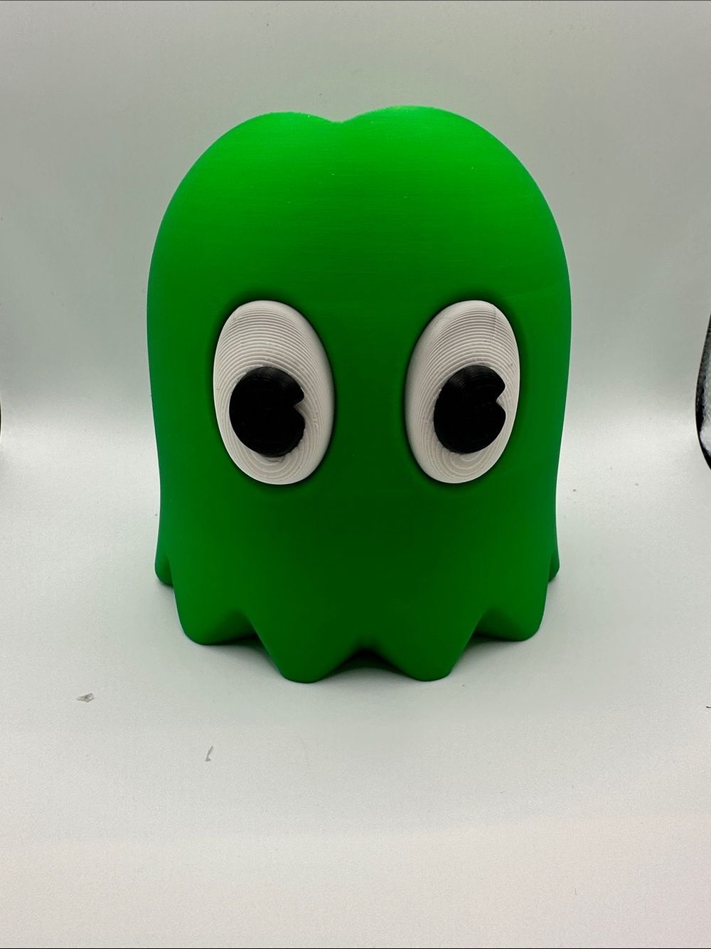 3-D Printed Green Pac-Man Inspired Ghost Soap/trinket/jewelry Holder